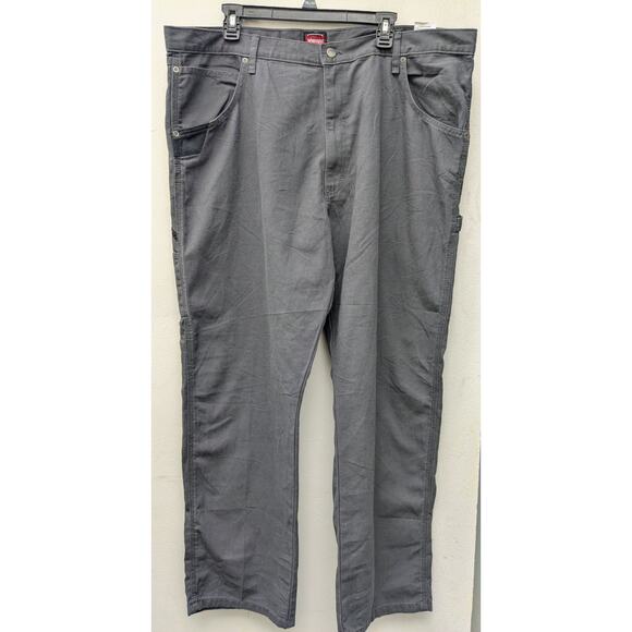 Wrangler Men's Jeans Pants Gray Workwear Work Carpenter Utility Sz 42x30 - Picture 2 of 12